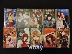 Remote Manga Volumes 1-10 (10 Books) Complete Series Seimaru Amagi Oop English