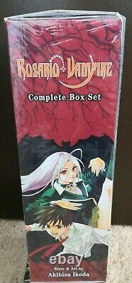 Rosario Vampire Complete Box Set English Manga Season I & II Sealed