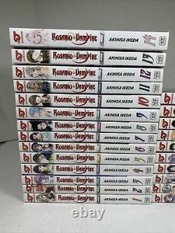Rosario + Vampire Complete Box Set Vols 1-10 & Season 2 Vols. 1-14 English manga