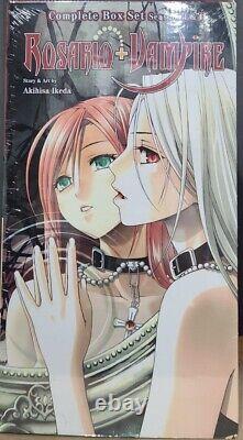 Rosario + Vampire Manga, Complete Box Set Vol 1-10 and Season II Vol 1-14 NEW