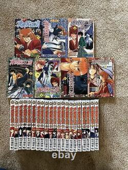 Rurouni Kenshin Manga 1-28 Chinese Complete Set Rare Vintage Comics OOP Like Viz