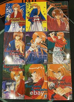 Rurouni Kenshin manga Complete Set Viz Big Vol. 1-9