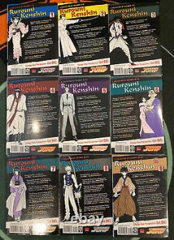 Rurouni Kenshin manga Complete Set Viz Big Vol. 1-9