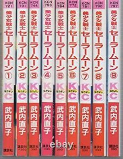 SAILOR MOON Manga Comic Complete Set Vol 1-18 NAOKO TAKEUCHI in japanese anime