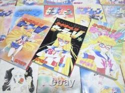 SAILOR MOON Manga Comics 1-18 + Codename is Sailor V 3 Complete Set JPN language