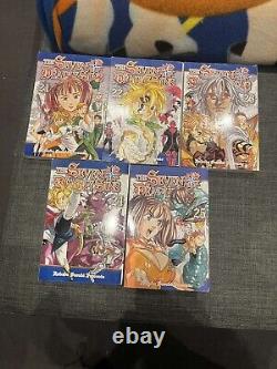 SEVEN DEADLY SINS 1-25 Manga Set Collection Volumes English