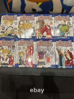 SEVEN DEADLY SINS 1-25 Manga Set Collection Volumes English