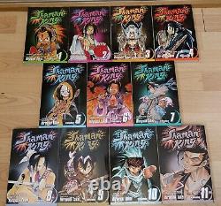 SHAMAN KING 1-11 Manga Set Collection Complete Run Volumes ENGLISH RARE