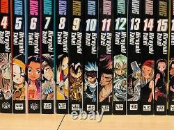 SHAMAN KING 1-21 Manga Set Collection Complete Run Volumes ENGLISH RARE