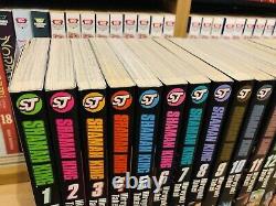 SHAMAN KING 1-21 Manga Set Collection Complete Run Volumes ENGLISH RARE