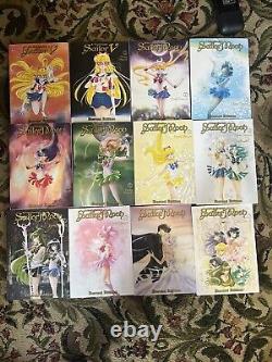 Sailor Moon Volumes 1-10 Sailor V 1 & 2 Eternal Edition Manga Complete Set