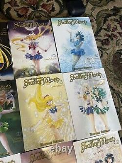 Sailor Moon Volumes 1-10 Sailor V 1 & 2 Eternal Edition Manga Complete Set