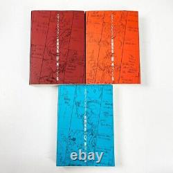 Set of 3 Evangelion Storyboard Art Book Books Complete sets used very good
