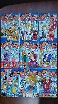 Seven Deadly Sins Manga 01-41 Japanese Complete Series Complete Japanese