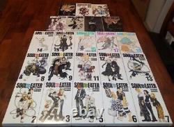 Soul Eater Manga 21 Volumes Almost Complete Set English Graphic Novel Lot