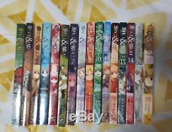 Spice and Wolf Manga Complete Series Volumes 1-16 English