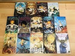 THE PROMISED NEVERLAND 1-14 Manga Collection Complete Set Volumes ENGLISH RARE