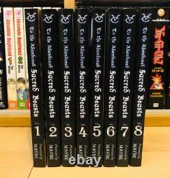 TO THE ABANDONED SACRED BEASTS 1-8 Manga Collection Complete Set ENGLISH RARE