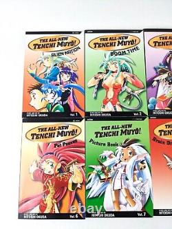The All New Tenchi Muyo Volumes 1-10 English Manga Set Complete Series Vol