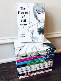 The Flowers of Evil COMPLETE English Manga Set Volumes 1-11 OOP Vertical