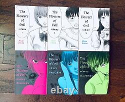 The Flowers of Evil COMPLETE English Manga Set Volumes 1-11 OOP Vertical