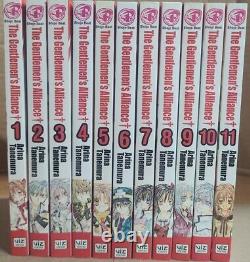The Gentlemen's Alliance Cross Volumes 1-11 Complete Manga Series Set NEW