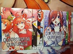 The Quintessential Quintuplets Complete Manga Set 1-14 English