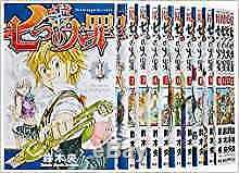 The Seven Deadly Sins Manga Vol. 1-40 Complete Full Set Comic Japanese New
