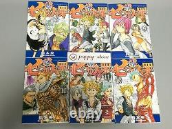 The Seven deadly sins vol. 1-41 japanese language Comics Complete full Set manga