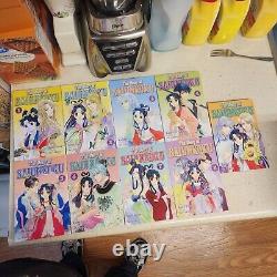 The Story Of Saiunkoku Manga Volumes 1-9 Complete Series Htf Oop By Sai Yukino