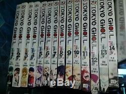 Tokyo Ghoul Complete Manga Series Vol. 1-14 NEW ENGLISH VIZ GREAT PRICE