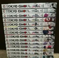 Tokyo Ghoul English Manga Vol 1-14 Complete