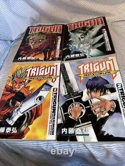 Trigun Maximum 1 14 Complete Set + Trigun 1 2 English Manga Dark Horse OOP