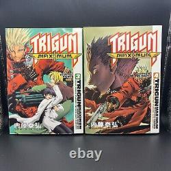 Trigun Maximum Volumes 1-14 + Trigun 1-2 English Manga Set Complete AUTHENTIC