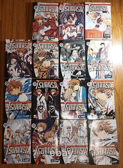 Tsubasa Resevoir Chronicle Vol 1-28 + Character Guide Manga English Clamp