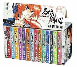 UPS 3-7 Days to USA New Rurouni Kenshin Vol. 1-14 Complete Box Set Japanese Manga