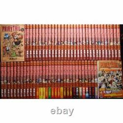 Used Manga Fairy Tail COMPLETE SET Japanese volumes 1-63