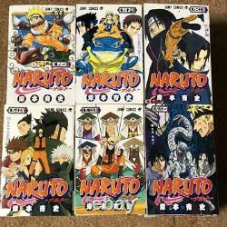 Used Manga NARUTO vol. 1-72 FULL SET COMPLETE set japan