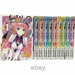 Used Manga To LOVE RU Pocket edition VOL. 1-10 Comics Complete Set