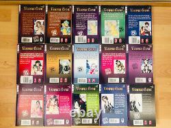 VAMPIRE GAME 1-15 Manga Set Collection Complete Run Volumes ENGLISH RARE