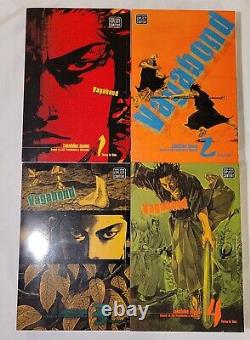 Vagabond Vizbig Manga Volumes 1-12 Complete Set Good Condition English