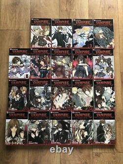 Vampire Knight Manga Series Full Collection Volumes 1 19 Complete Series used