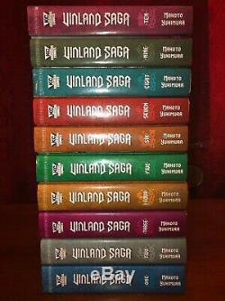 Vinland Saga Manga Volume 1-10 English Near Complete Great Condition Hardcover