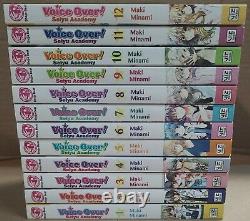 Voice Over! Seiyu Academy Vol. 1-12 English Manga Graphic Novels Lot New Set