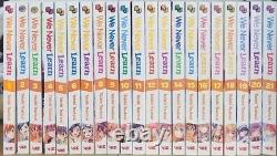 We Never Learn manga Vol 1-21 English Graphic Novel New complete set Viz Media