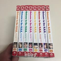 Welcome to the NHK N. H. K. Volume 1-8 Complete English Manga Set Series