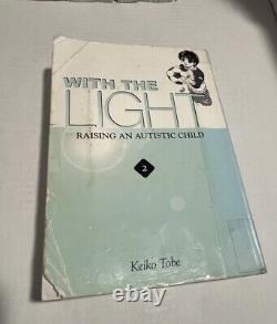 With the Light Raising An Autistic Child Vol 2-8 Manga Near Complete Keiko Tobe