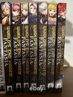 World's End Harem 1-12 Fantasia 1-9 Mature Manga NEW Complete Set Plus DVD Anime