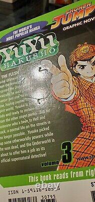 Yu Yu Hakusho Manga English 1 Through 19 Complete