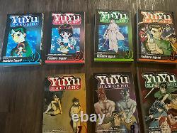 Yu Yu Hakusho Manga lot set vol 1-5, 7-17 in English. Incomplete